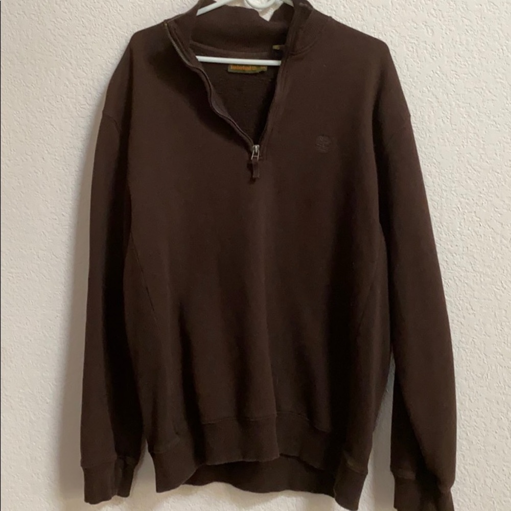 Brown jacket timberland